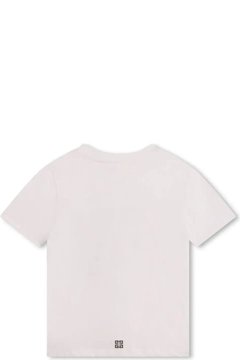 Givenchy T-Shirts & Polo Shirts for Girls Givenchy Givenchy Kids T-shirts And Polos White
