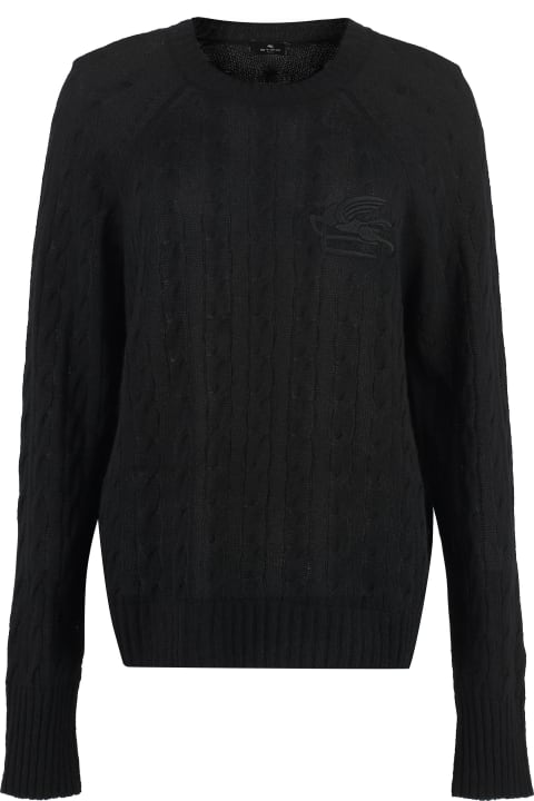 Etro Fleeces & Tracksuits for Women Etro Cashmere Crew-neck Sweater