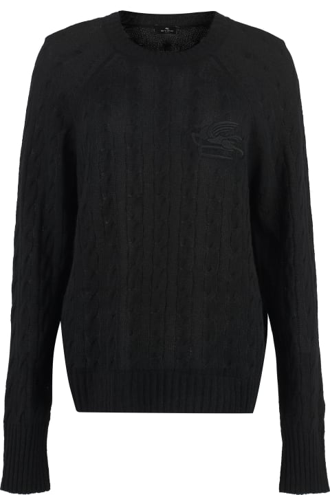 Fleeces & Tracksuits for Women Etro Cashmere Crew-neck Sweater
