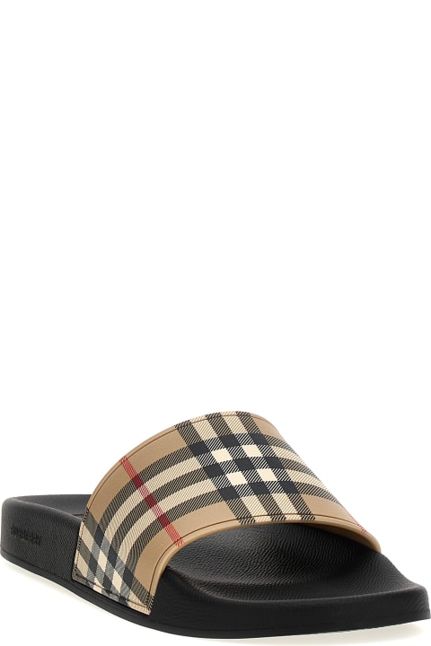 Other Shoes for Men Burberry Slide Check