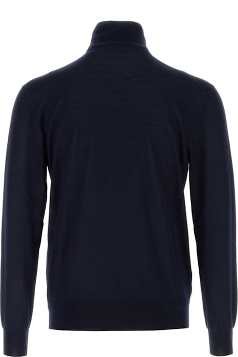 Homeware Saint Laurent Navy Blue Cashmere Blend Sweater