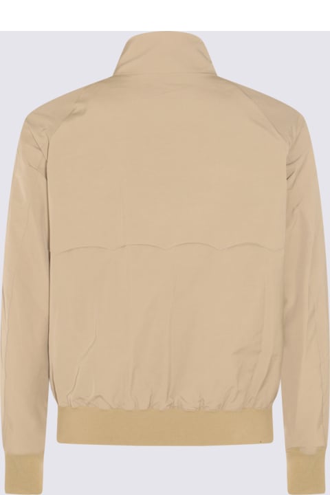 Baracuta Coats & Jackets for Men Baracuta Natural Cotton Blend Casual Jacket