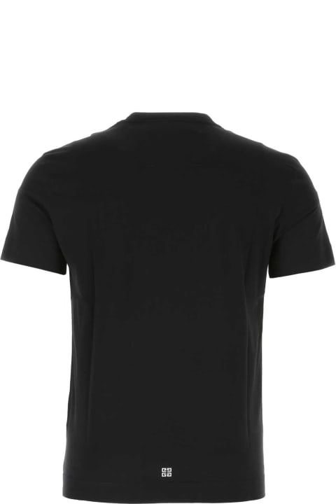 Topwear for Men Givenchy Black Cotton T-shirt