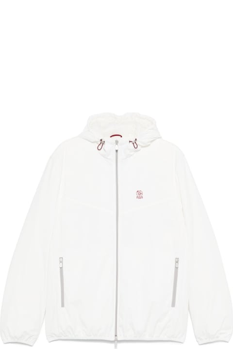 Brunello Cucinelli for Kids Brunello Cucinelli Nylon Blouson Jacket