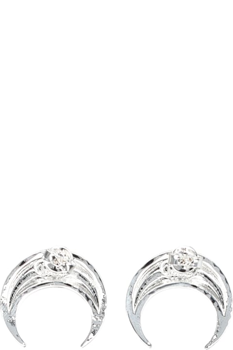 Marine Serre Earrings for Women Marine Serre Moon Studs