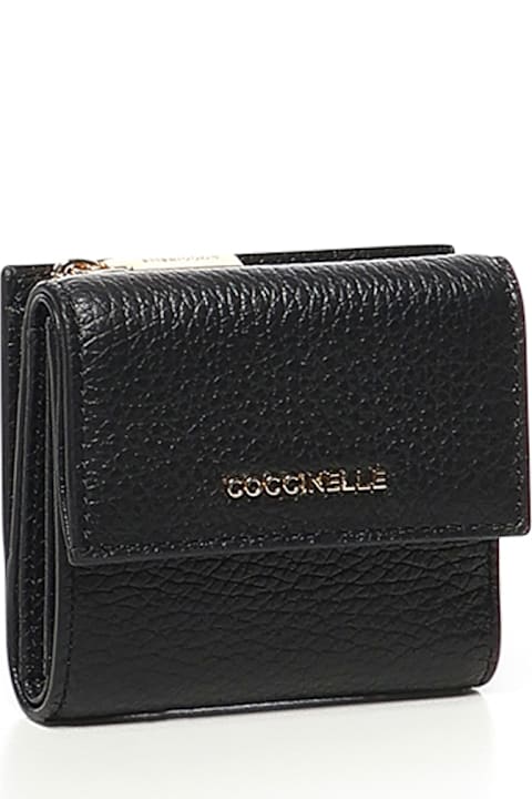 Coccinelle for Women Coccinelle Mini Wallet Metallic Soft