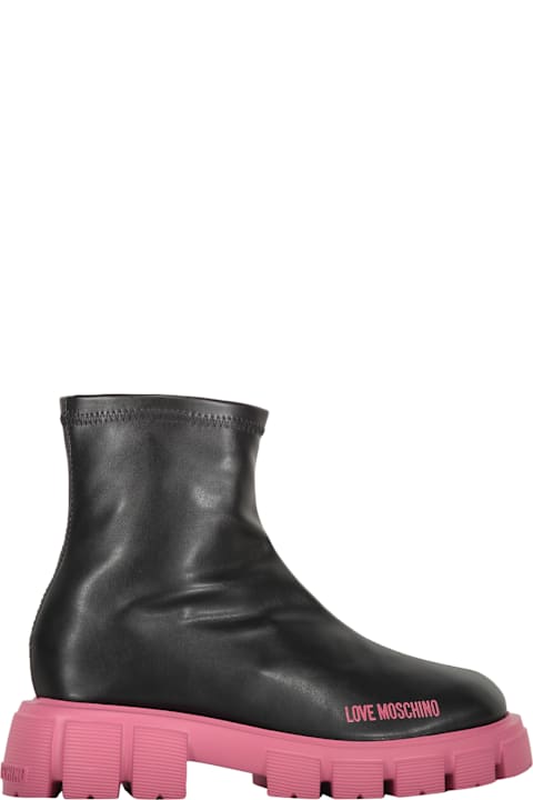 Love Moschino for Women Love Moschino Sock Ankle Boots