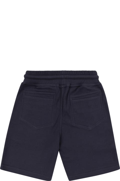 Brunello Cucinelli Bottoms for Boys Brunello Cucinelli Bermuda Shorts In Techno Cotton Fleece