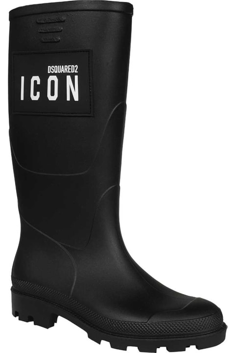 Dsquared2 Boots for Women Dsquared2 Icon Rubber Boots