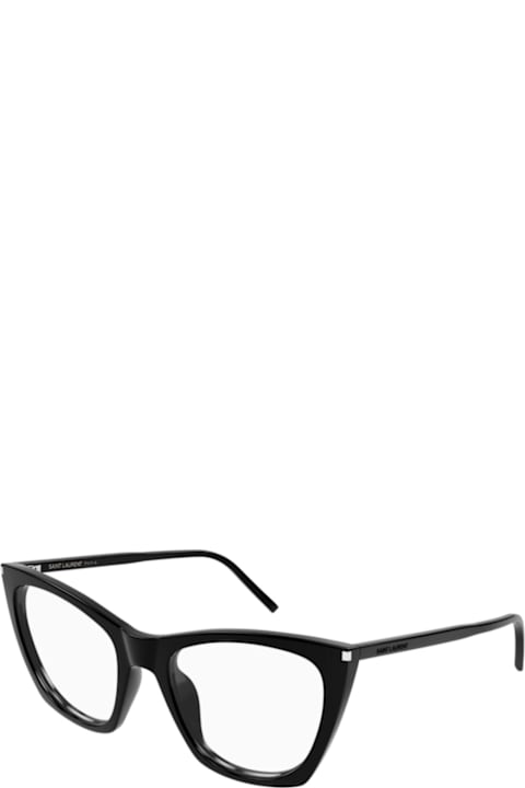 Homeware Saint Laurent Eyewear Sl 214 Kate Thin Opt001-black-black-transparent