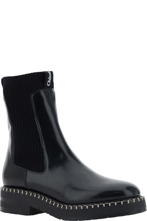 Shoes for Women Chloé Glossy Ankle Boots