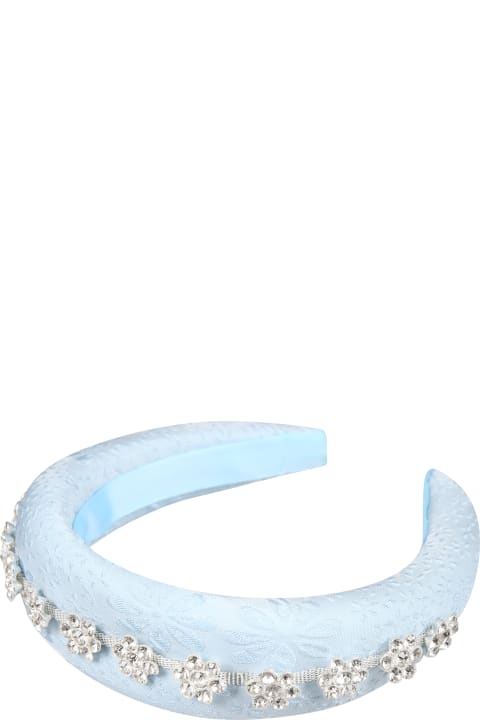 self-portrait Accessories & Gifts for Girls self-portrait Sky Blue Headband For Girl
