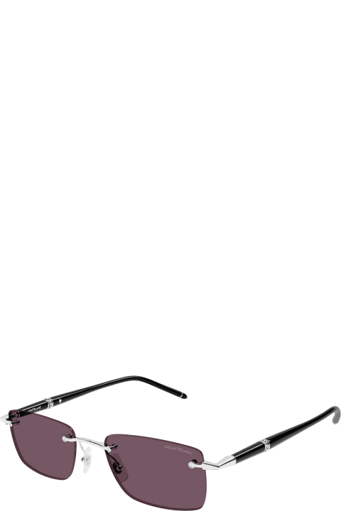 メンズ Montblancのアイウェア Montblanc Mb0344s Linea Meisterstück 002 Sunglasses