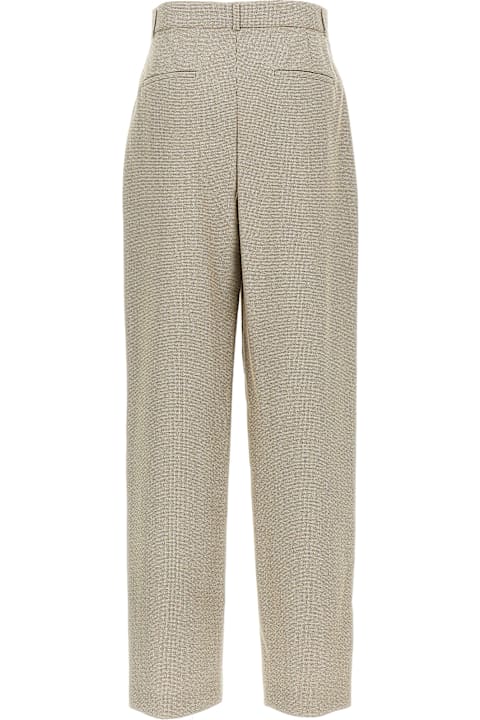 Sale for Women Fendi Micro Check Trousers