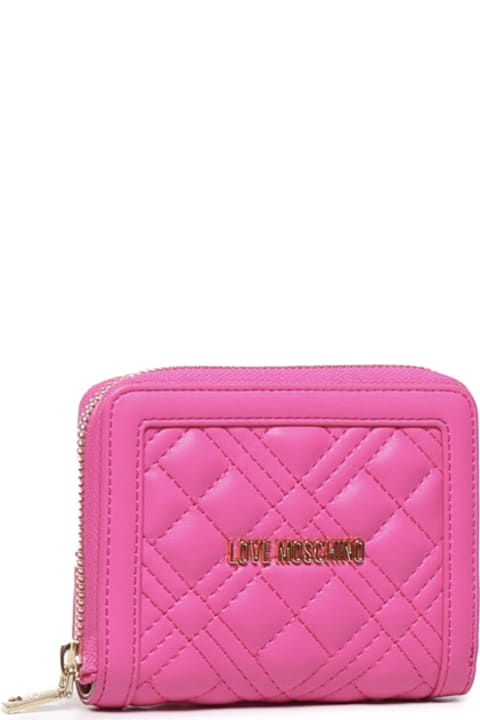 Wallets for Women Love Moschino Wallet With Logo