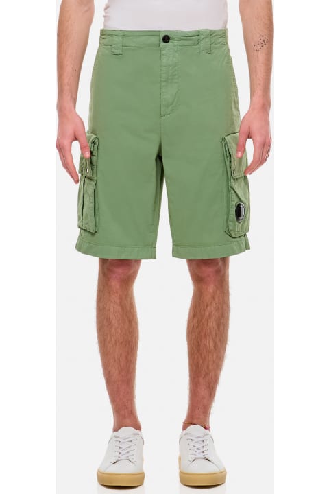 C.P. Company Pants for Men C.P. Company Twill Stretch Cargo Shorts