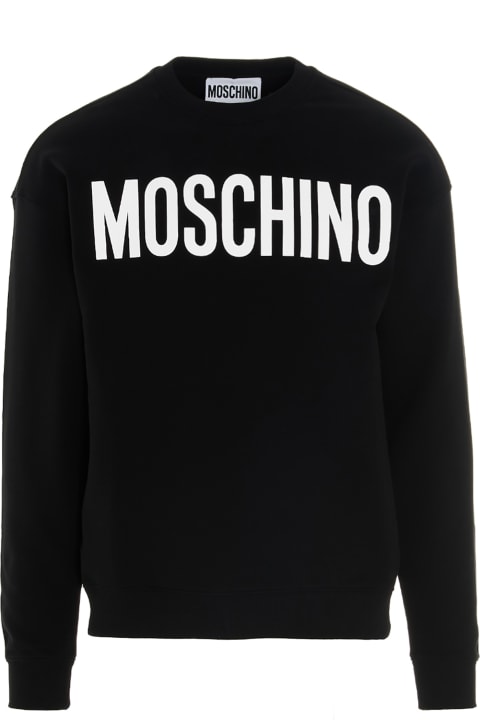 Fleeces & Tracksuits for Men Moschino Lettering Logo Print Sweatshirt