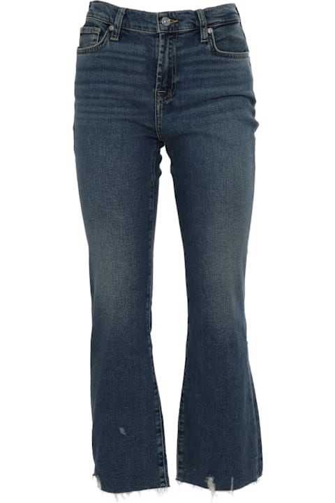 7 For All Mankind Clothing for Women 7 For All Mankind Daisy Ankle Boot Bay With Worn Out Hem