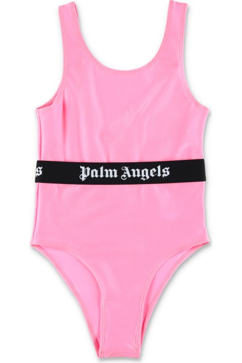 Palm Angels Swimwear for Girls Palm Angels Logo Band Swimsuit