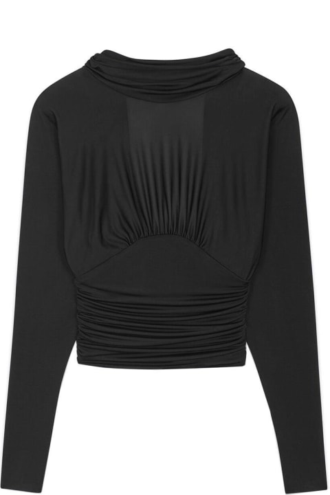 Homeware Saint Laurent Shiny Knit Top