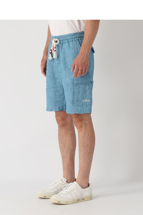 Clothing for Men MC2 Saint Barth Bermuda Chinos With Side Poket Shorts