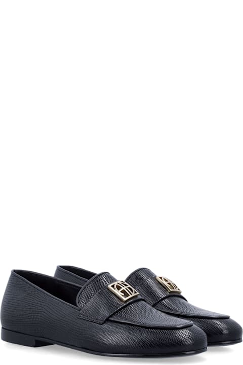 Anine Bing for Kids Anine Bing Corrine Monogram Loafers