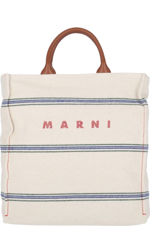 Bags for Men Marni Logo Tote Bag