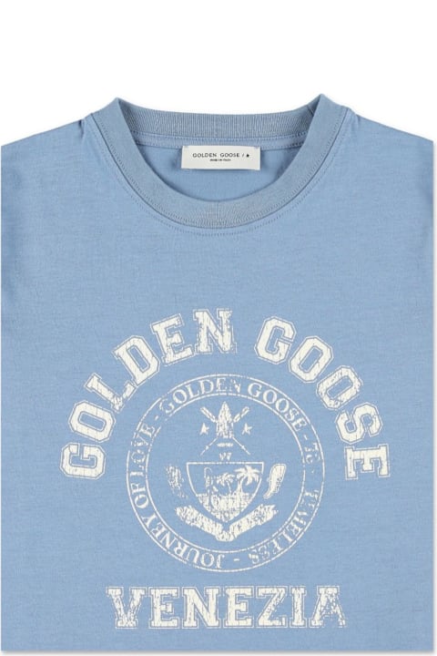 Golden Goose T-Shirts & Polo Shirts for Boys Golden Goose T-shirt Con Stampa