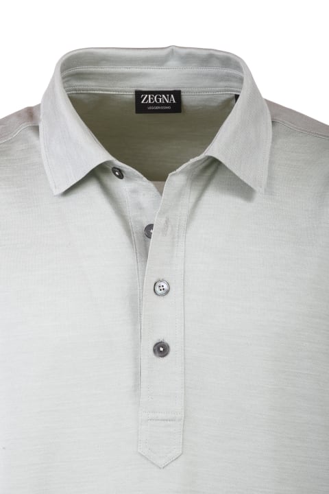 Zegna Topwear for Men Zegna Zegna T-shirts And Polos Green