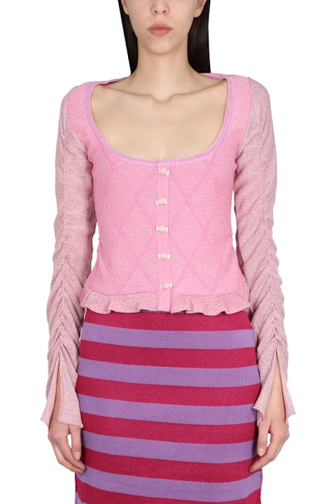 Homeware Cormio Cardigan With Ruffled Sleeve