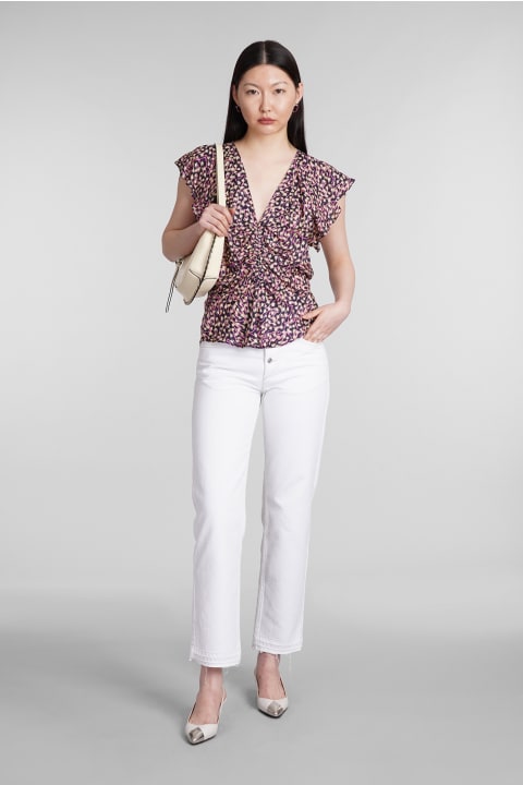 Isabel Marant for Women Isabel Marant Jemina Jeans In White Cotton