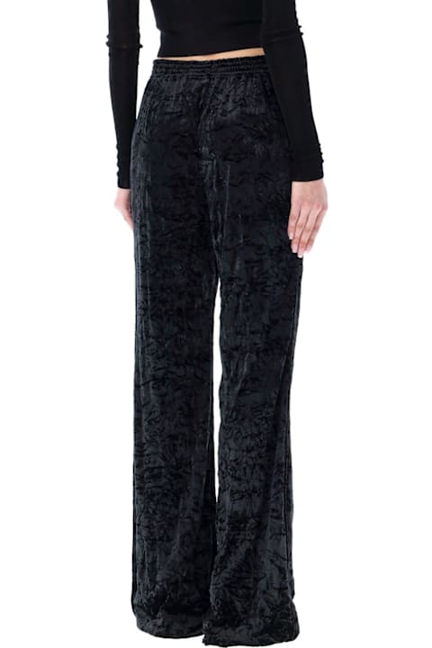 Homeware Saint Laurent Wide Leg Velvet Trousers