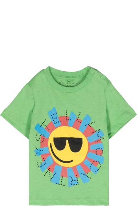 Stella McCartney Kids T-Shirts & Polo Shirts for Baby Boys Stella McCartney Kids Cotton T-shirt