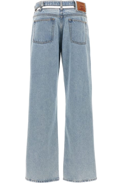 ウィメンズ Y/Projectのデニム Y/Project 'evergreen Y Belt' Jeans