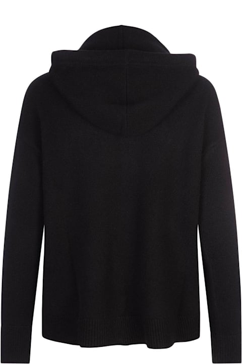 'S Max Mara Clothing for Women 'S Max Mara Logo Embellished Knitted Hoodie