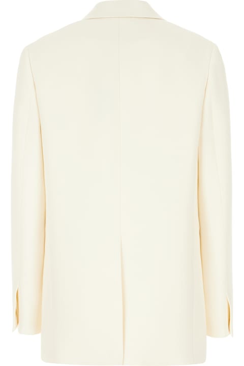 Homeware Fendi Ivory Wool Blend Blazer