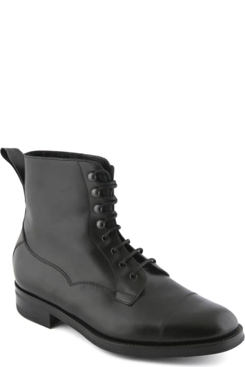 Boots for Men Edward Green Black Calf Boot