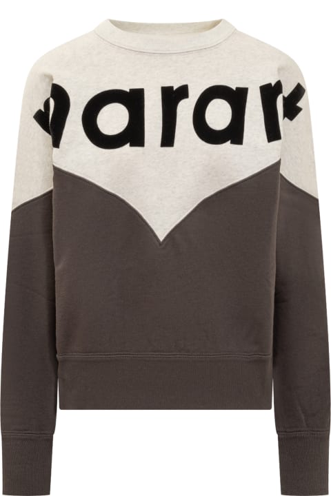 Homeware Marant Étoile Houston Sweatshirt With Flocked Logo