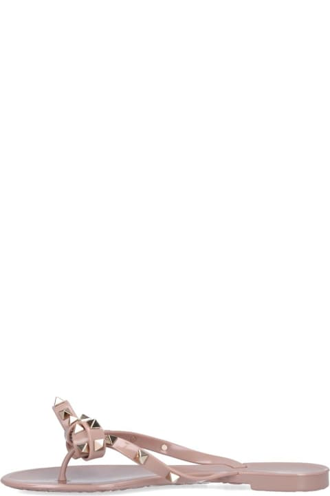 Valentino Garavani Sandals for Women Valentino Garavani Thong Sandals 'rockstud'