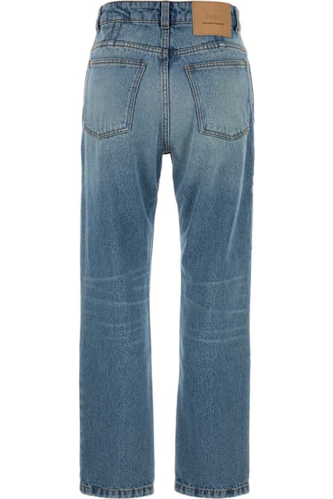 Ami Alexandre Mattiussi لـ Women Ami Alexandre Mattiussi Denim Jeans