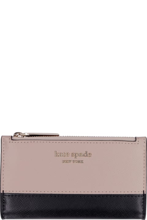 Spencer Saffiano Leather Small Wallet