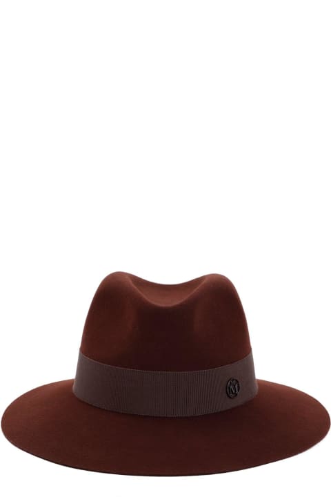 Hats for Women Maison Michel Henrietta Flat-brim Fedora Hat