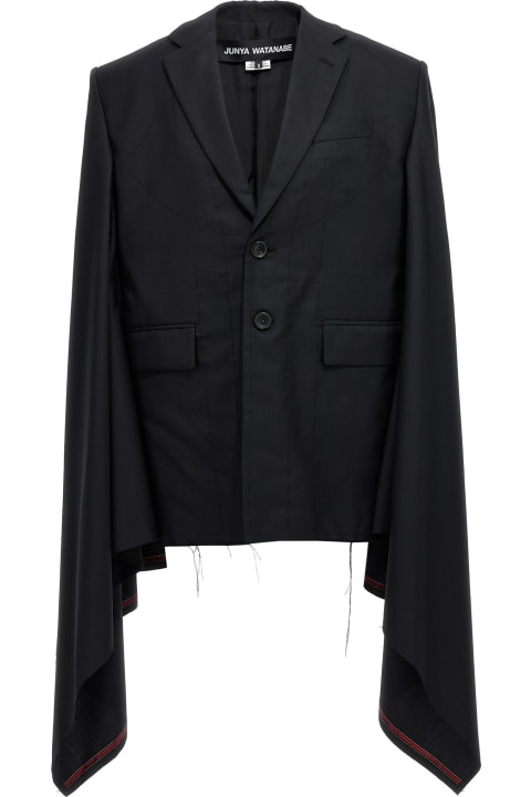 Junya Watanabe Coats & Jackets for Women Junya Watanabe Seymo Wool Cape