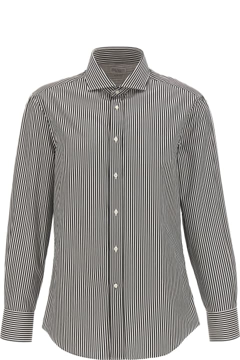 Fashion for Men Brunello Cucinelli Striped Shirt