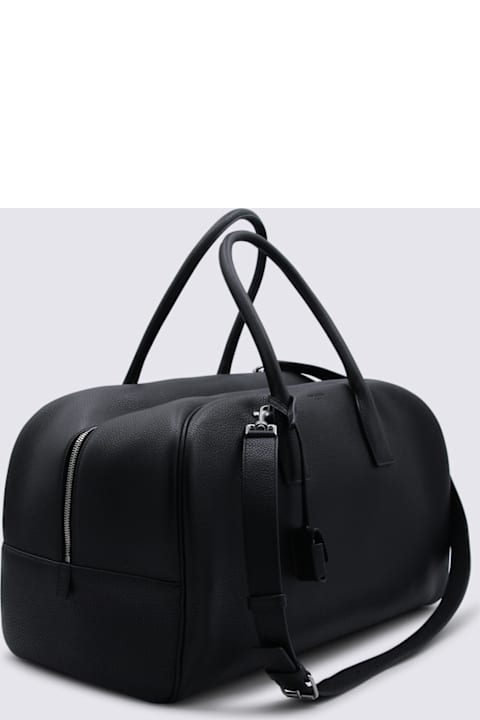 Homeware Saint Laurent Black Calf Skin Top Handle Bag