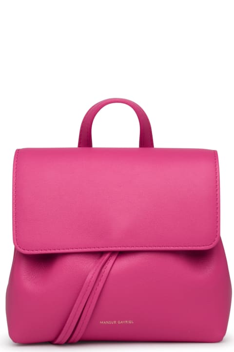 Mansur Gavriel Backpacks for Women Mansur Gavriel Small 'lady Soft' Bag In Pink Leather