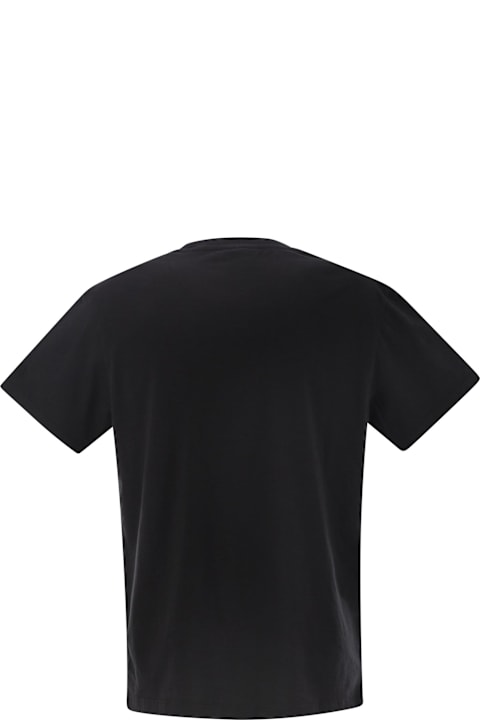 MC2 Saint Barth لـ Women MC2 Saint Barth Emilie - T-shirt With Embroidery On Chest