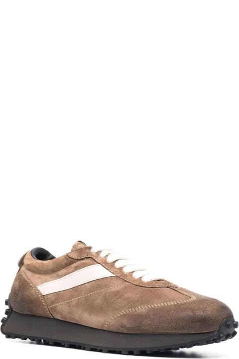 Brown Suede Sneakers