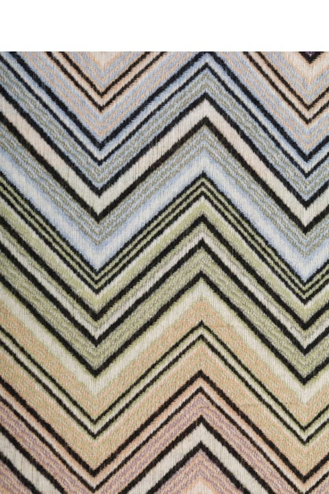 Missoni Home Multicolor Wool And Cashmere Perseo Plaid