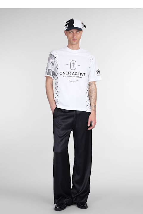 Marine Serre for Men Marine Serre T-shirt In White Cotton